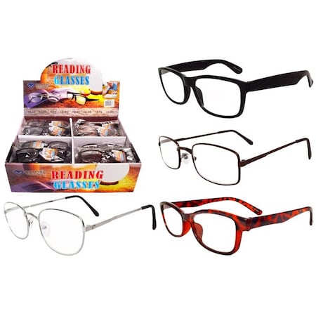 Diamond Visions Diamond Visions Assorted Strength Unisex Reading Glasses RG-48